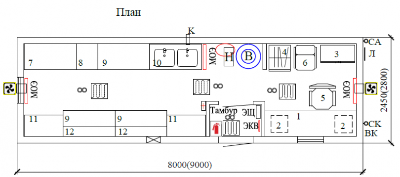 Вагон-дом лаборатория "ПАТРИОТ" 8(9)010