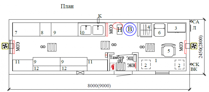 Вагон-дом лаборатория Вайгач 8(9)010