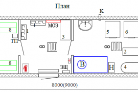 Вагон-дом прачечная Вайгач 8(9)011